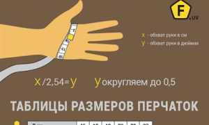 Как подобрать перчатки?